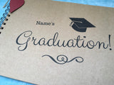 College Graduation gift, graduation scrapbook album, student graduation memory book, high school graduation gift
