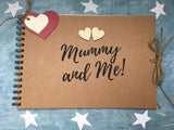 mommy and me scrapbook album, mum Christmas gift from kids, mummy and me memory book, family photo album