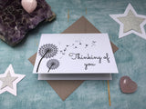 Thinking of you card, condolence card, simple condolence card, card for loss, bereavement card