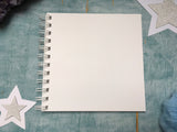 Small Blank scrapbook white covers white pages 6 x 6 inch mini scrapbook album clearance