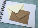 Letters to open when scrapbook with mini envelopes, long distance relationship gift open when letters, mini open when envelopes