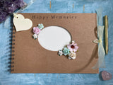 Handmade A4 Scrapbook, Memory Book or guestbook – Beautiful Keepsake for Special Moments (sale a,b,c)