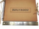 Honeymoon scrapbook album