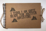 I think I am quite ready for another adventure bilbo baggins quote travel scrapbook ,lotr, adventures await, brother birthday gift present