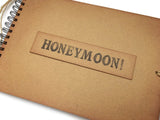 Honeymoon scrapbook album