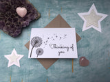 Thinking of you card, condolence card, simple condolence card, card for loss, bereavement card